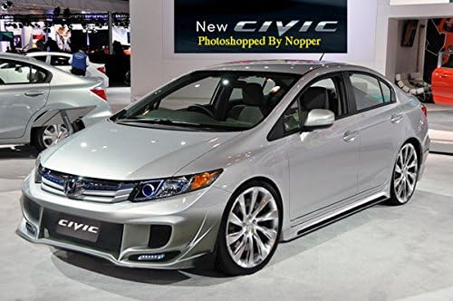 4door Sill New Honda Civic 2012+ Sedan Stainless Steel Scuff Plate Door Panel