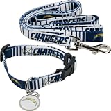 San Diego Chargers Dog Collar & Leash Set
