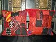 Gift for Mom-2 Red Zordozi Sari Toss Pillow Cushion Covers Free Shipping