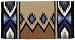 Mayatex Saddle Blanket - Wool Phoenix - Sand - Fawn - Ice Blue