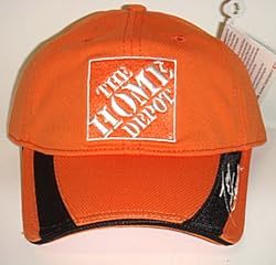 Nascar Tony Stewart Orange and Black Baseball Cap Hat