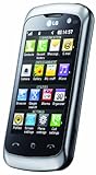 LG KM570 Arena II Handy (7,6 cm ( 3 Zoll ) Display, Touchscreen, 5 Megapixel Kamera) schwarz