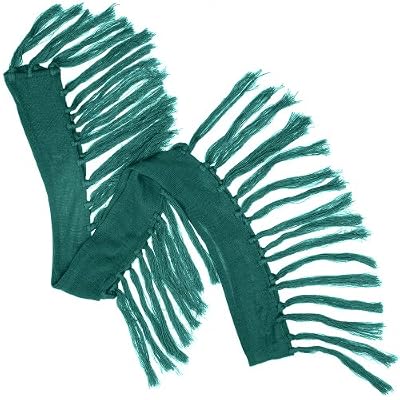 Teal Fringe Scarf, $6. @ Target.
