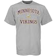 Minnesota Vikings Ash Heart and Soul T-shirt