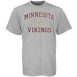 NFL Minnesota Vikings Ash Heart and Soul T-shirt