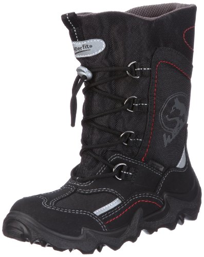 Superfit Sirio 70007200, Jungen, Stiefel, Schwarz (schwarz 00), EU 32
