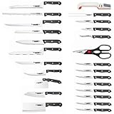 Ronco KN3008BLGEN Six Star+ 25-Piece Knife Set