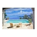 Sir Francis Drake Channel by Dennis Shattuck Outdoor Wall Art - 19x30"