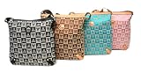 Adi Designs -M- Collection Imported European Linen Shoulder Bag