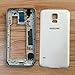 White OEM Full Housing Case for Samsung Galaxy S5 I9600 G900 Housing Cover Frame Door Back Case Screen Glass Lens for S5 i9600 G900