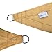 Rainleaf 16' x 16' x 23' Sun Shade Sail Canopy Right Triangle Sail Shade Canopy for Patio Garden Outdoor, 3nd Generation, Desert Sand