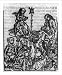 Historic Print (L): [6 women who meet daily to spin and discuss family life and current events]