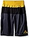 adidas Big Boys' Active Short, Dark Grey/EQT Yellow, Medium/10-12