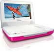 Philips PD7000C/05 7 inch Portable DVD Player - Pink