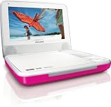 Philips PD7000C 05 7 inch Portable DVD Player - Pink