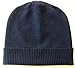 Black Pure 100% Cashmere Beanie Hat Unisex
