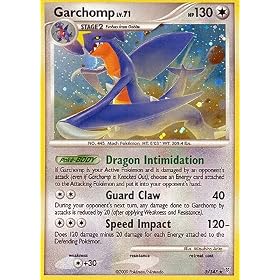Pokemon Platinum Supreme Victors Single Card Garchomp #5 Holo Rare