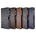 B BELK Motorola Moto Z Play Droid Case, Retro Vintage Leather Wallet Case for Motorola Moto Z Play Droid 2016, Classic Magnetic Snap Folio Flip Card Cover with Stand Function - Black