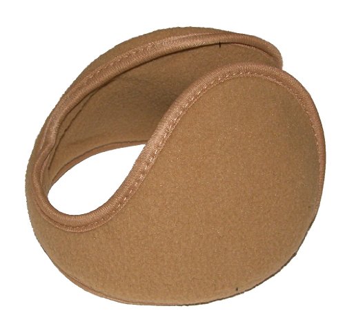 RSG Ear Warmers Muffs Adult Heavy Gauge Metal Underwire (Tan)