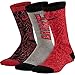 Nike Big Boys' Performance Squiggly Crew Socks 3 Pack