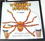 Spooky Halloween Wearable Spider By Ganz - BLACK