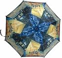 Galleria Van Gogh Cafe Terrace Auto Super-Mini Umbrella (Cafe Terrace)