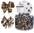 10 COUNT - Leopard Print Hair Barrette