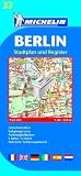 Berlin Plan: Stadtplan und Register (Michelin City Plans)