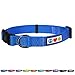 Pawtitas Reflective Dog Collar Adjustable Dog Collars for Small Dogs Puppy Collar Small Dog Collar Blue Collar