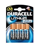 Duracell Lithium Batterie (Mignon AA, Ultra) 4 St&uuml;ck