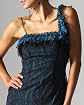 Lace Chiffon Ruffled Dress Product Image