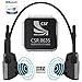 Wireless Bluetooth Headphones,In-Ear Earbuds Sports headsets with Mic,CVC 6.0 Noise Cancelling Stereo Audio&Sweat-proof Lightweight Earphones for Running Exercise Gym Earpieces-Pearl Gray