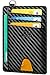 FurArt Slim Minimalist Wallet, Front Pocket Wallets, RFID Blocking, Credit Card Holder with Disassembly D-Shackle