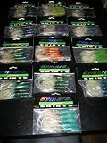 Box Lot of 13 Various Colors Dymara Laser Skirts Squid Hoochies 5 Pack Fishing Lure