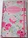 1 X Bill Organizer and Home Finance with Pockets (Pastel Roses)