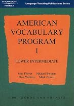 American Vocabulary Program: Lower Intermediate Program 1