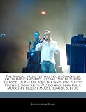 The Annual Music Festival Series: Coachella Valley Music and Arts Festival 1999, featuring DJ Food, DJ Rap, Die, IQU, The Fantastic Plastic Machine, ... Morrissey, Modest Mouse, Jurassic 5, et. al.