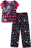 Komar Kids Girls Monster High 2 Piece Pajama Set