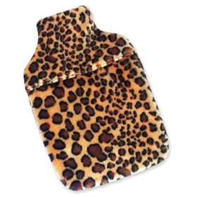 Leopard Print Hot Water Bottle