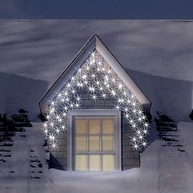 180 LED Ultra White Snowing Icicle Christmas Lights *Indoor & Outdoor Use*