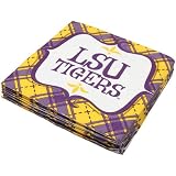 NCAA LSU Tigers 20-Pack Framed Beverage Napkins