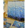 Sea World Dolphin Bathroom Set - 6pcs set + 10 Shower Curtain hooks