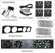Coolerguys 2U Bracket with 80mm fans / Programmable Fan Controller / 2A PSU