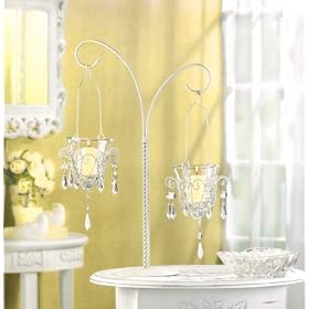 20 WEDDING HANGING VOTIVE WEDDING CENTERPIECES AND STANDS!