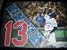 GAI Authentic Orlando Hudson Autograph 32x23 Dodgers Art Canvas