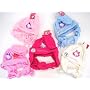 Hello Kitty Toddler Girls Winter Fleece Hat Mitten 2 Pc Set 2-4 Year