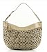 COACH SOHO SIGNATURE LARGE HOBO BAG Khaki/Putty 13741