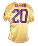 Autographed Billy Cannon LSU Jersey Inscribed "20" and "HT 59" Autographed - Autographed College Jerseys