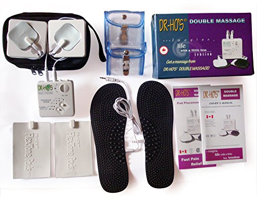 DR HO'S ® Electronic Massager Double Massage Dual Muscle Stimulator TENS unit Original Version