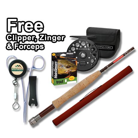 Redington Classic Trout Fly Rod & Reel Combo
